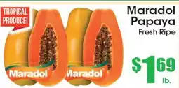 Supremo Foods Inc Maradol Papaya offer
