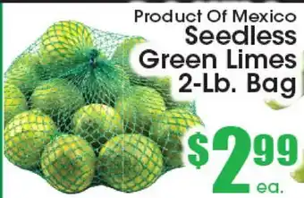 Supremo Foods Inc Seedless Green Limes offer