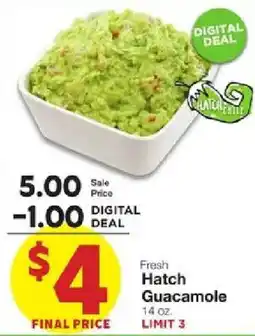 United Supermarkets Fresh Hatch Guacamole offer