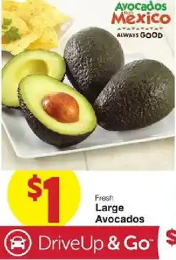 United Supermarkets Fresh Large Avocados offer