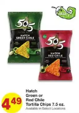 United Supermarkets Hatch Green or Red Chile Tortilla Chips offer