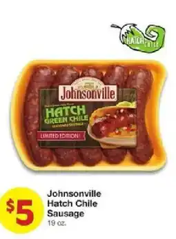 United Supermarkets Johnsonville Hatch Chile Sausage offer