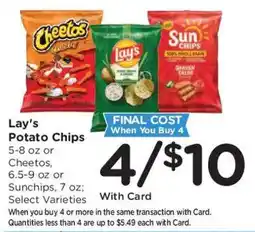Fry's Lay's Potato Chips offer