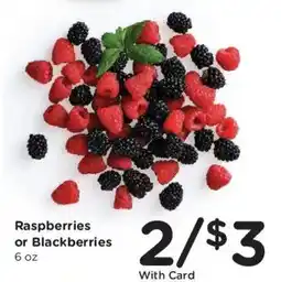 Fry's Raspberries or Blackberries offer