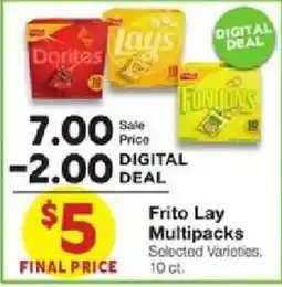 United Supermarkets Frito Lay Multipacks offer