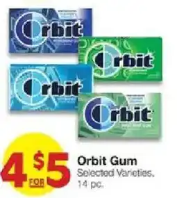 United Supermarkets Orbit Gum offer