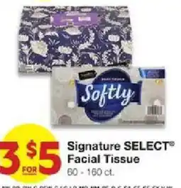 United Supermarkets Signature SELECT Facial Tissue offer