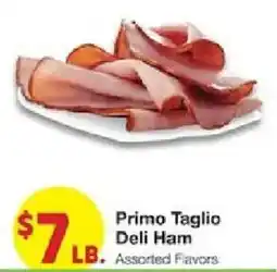 United Supermarkets Primo Taglio Deli Ham offer