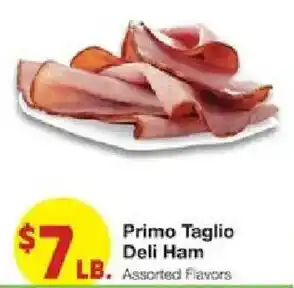 United Supermarkets Primo Taglio Deli Ham offer