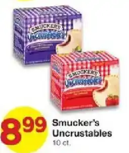 United Supermarkets Smucker's Uncrustables offer