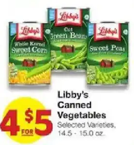 United Supermarkets Libby's Canned Vegetables offer