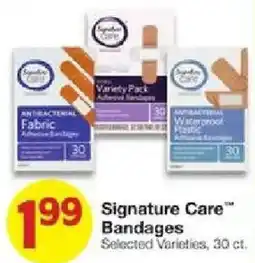 United Supermarkets Signature Care Bandages offer