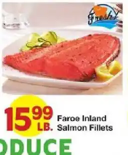 United Supermarkets Faroe Inland Salmon Fillets offer