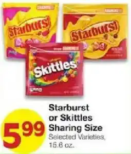 United Supermarkets Starburst or Skittles offer