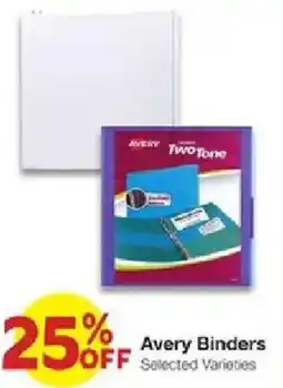 United Supermarkets Avery Binders offer
