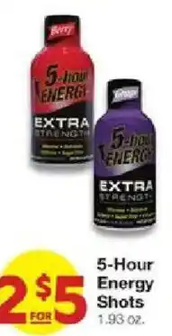 United Supermarkets 5-Hour Energy Shots offer