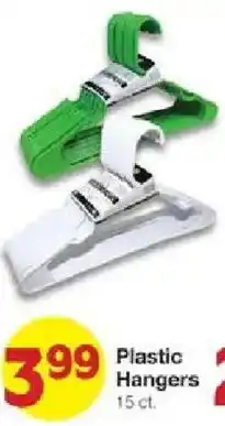 United Supermarkets Plastic Hangers offer