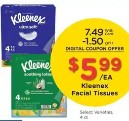 Fry's Kleenex Facial Tissues offer