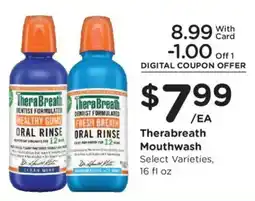 Fry's Therabreath mouthwash offer