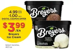 Fry's Breyers Ice Cream offer