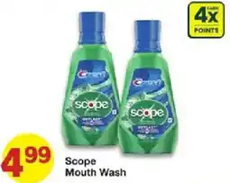United Supermarkets Scope Mouth Wash offer