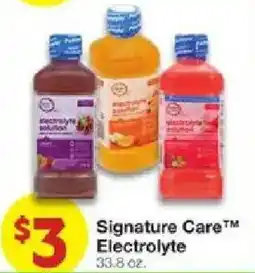United Supermarkets Signature Care Electrolyte offer