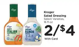 Fry's Kroger salad dressing offer