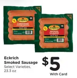 Fry's Eckrich Smoked Sausage offer