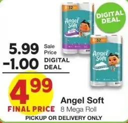 United Supermarkets Angel Soft 8 Mega Roll offer