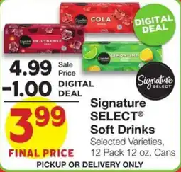 United Supermarkets Signature Select soft drinks offer