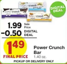 United Supermarkets Power Crunch Bar offer