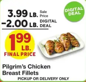 United Supermarkets Pilgrim's Chicken Breast Fillets offer