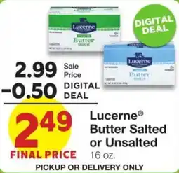 United Supermarkets Lucerne Butter Salted or Unsalted offer