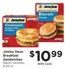 Fry's Jimmy Dean Breakfast Sandwiches offer