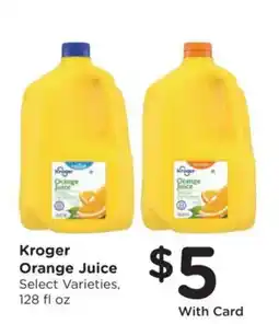 Fry's Kroger orange juice offer