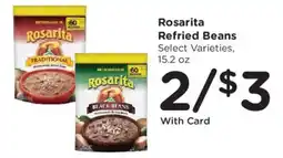 Fry's Rosarita Refried Beans offer