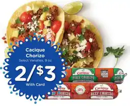 Fry's Cacique Chorizo offer