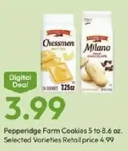 Stater Bros Pepperidge Farm Cookies offer