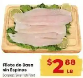 Supermercado El Rancho Boneless Swai Fish Fillet offer