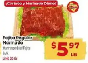 Fajita Regular Marinada