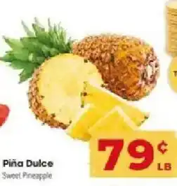 Supermercado El Rancho Pina Dulce Sweet Pineapple offer