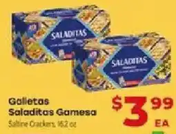Supermercado El Rancho Saladitas Galletas Saladitas Gamesa offer