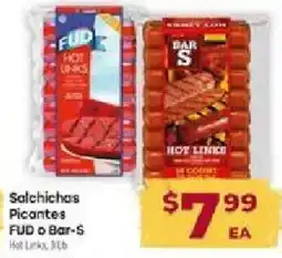 Cardenas Fud or Bar-S Hot Links offer