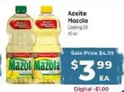 Cardenas Mazola cooking oil offer