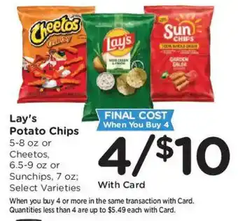Dillons Lay's Potato Chips offer