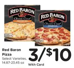 Dillons Red Baron Pizza offer