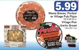 Piggly Wiggly Mama Bosso, Portesi or Village Pub Pizza offer