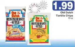 Piggly Wiggly Old Dutch tortilla chips offer