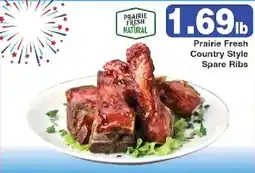 Piggly Wiggly Prairie Fresh Country Style Spare Ribs offer