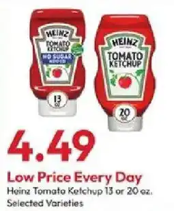 Stater Bros Heinz Tomato Ketchup offer
